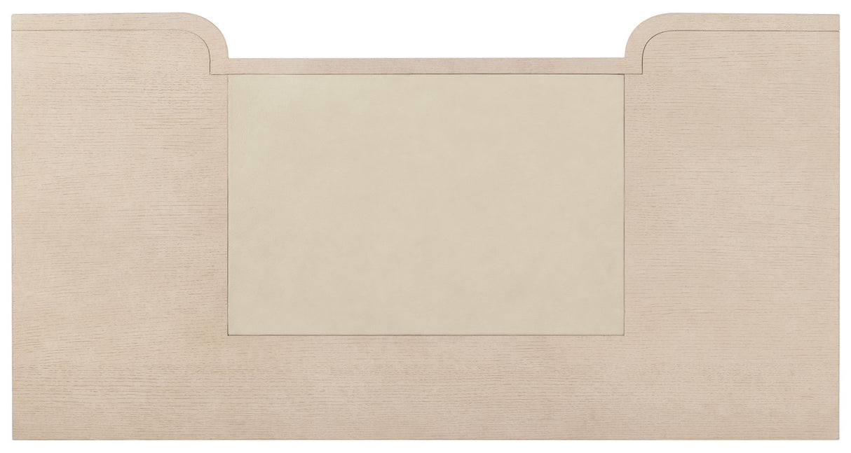Marlowe - Knee-Hole Desk - Polished Limestone