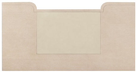 Marlowe - Knee-Hole Desk - Polished Limestone