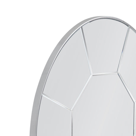 Facet - Wall Mirror - Silver