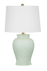 Cimarron - Table Lamp - Soft / Light Green