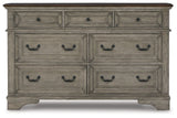 Lodenbay - Antique Gray - Dresser