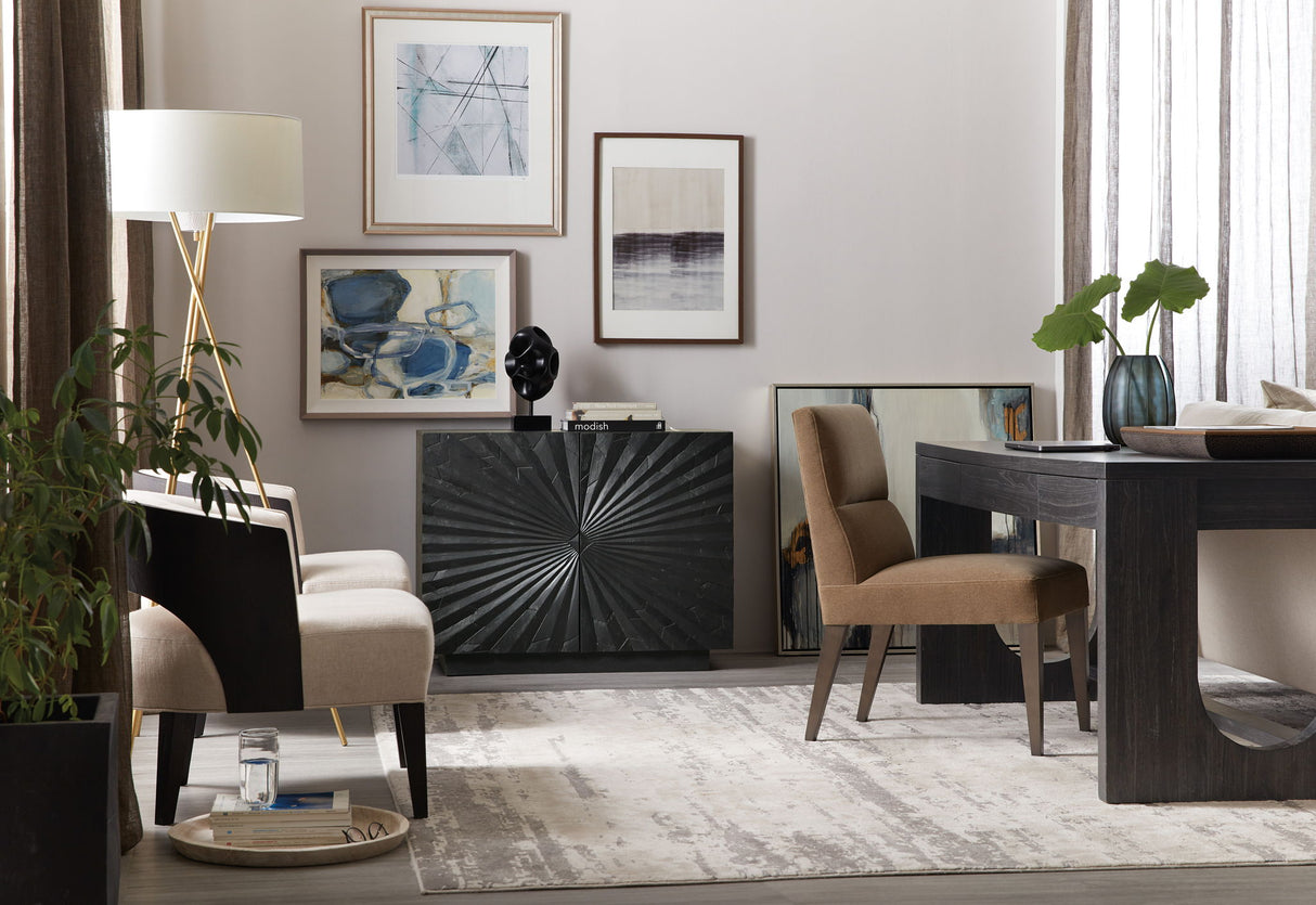 Commerce And Market - Writing Desk - Black