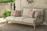 Seabrook Island - Beige - Sofa with Cushion