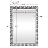 Haya - Vanity Mirror - Pearl Silver