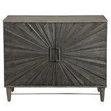 Shield - Oak 2 Door Cabinet - Gray