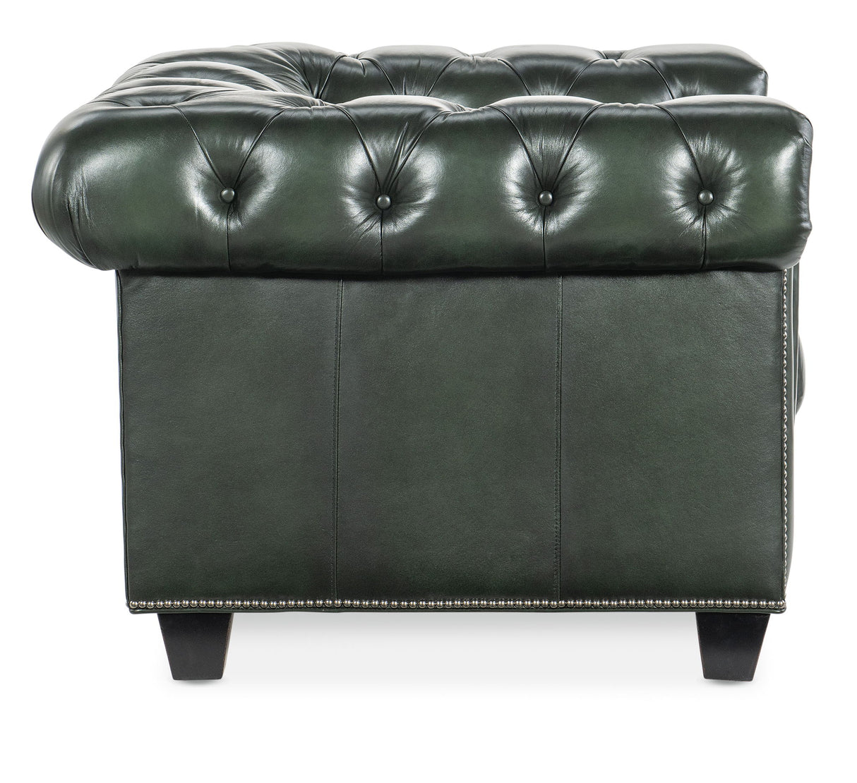 SS - Charleston Tufted Chair - Dark Green