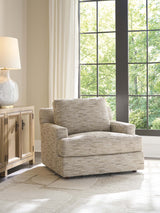 Solimar - Solimar Round Cocktail Table - Beige / Gray