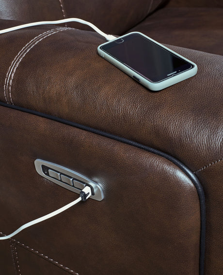 Gravier - Power Recliner With Adjustable Headrest - Cordova