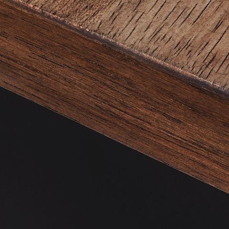 Wildenauer - Brown / Black - XL TV Stand With Fireplace Option