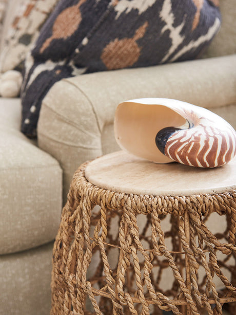 Los Altos - Madrid Woven Accent Table - Light Brown
