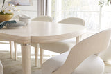 Nouveau Chic - Rectangle Dining Table With 1-22in Leaf - Light Brown