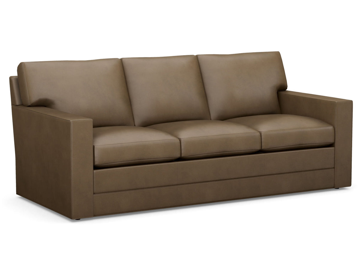 Couture Leather - Brayden Leather Sleeper Sofa - Dark Brown