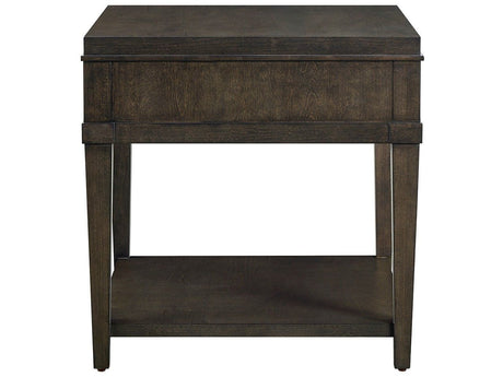 Fenwick - End Table - Dark Brown