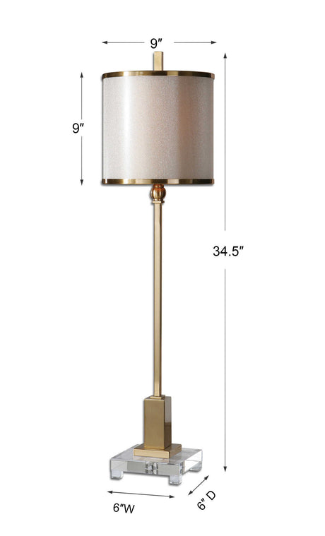 Villena - Buffet Lamp - Brass