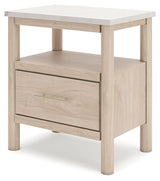 Cadmori - One Drawer Night Stand - Two-Tone