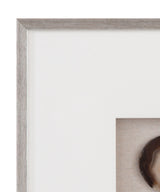 Agate Stone Wall Art - Dark Brown / White