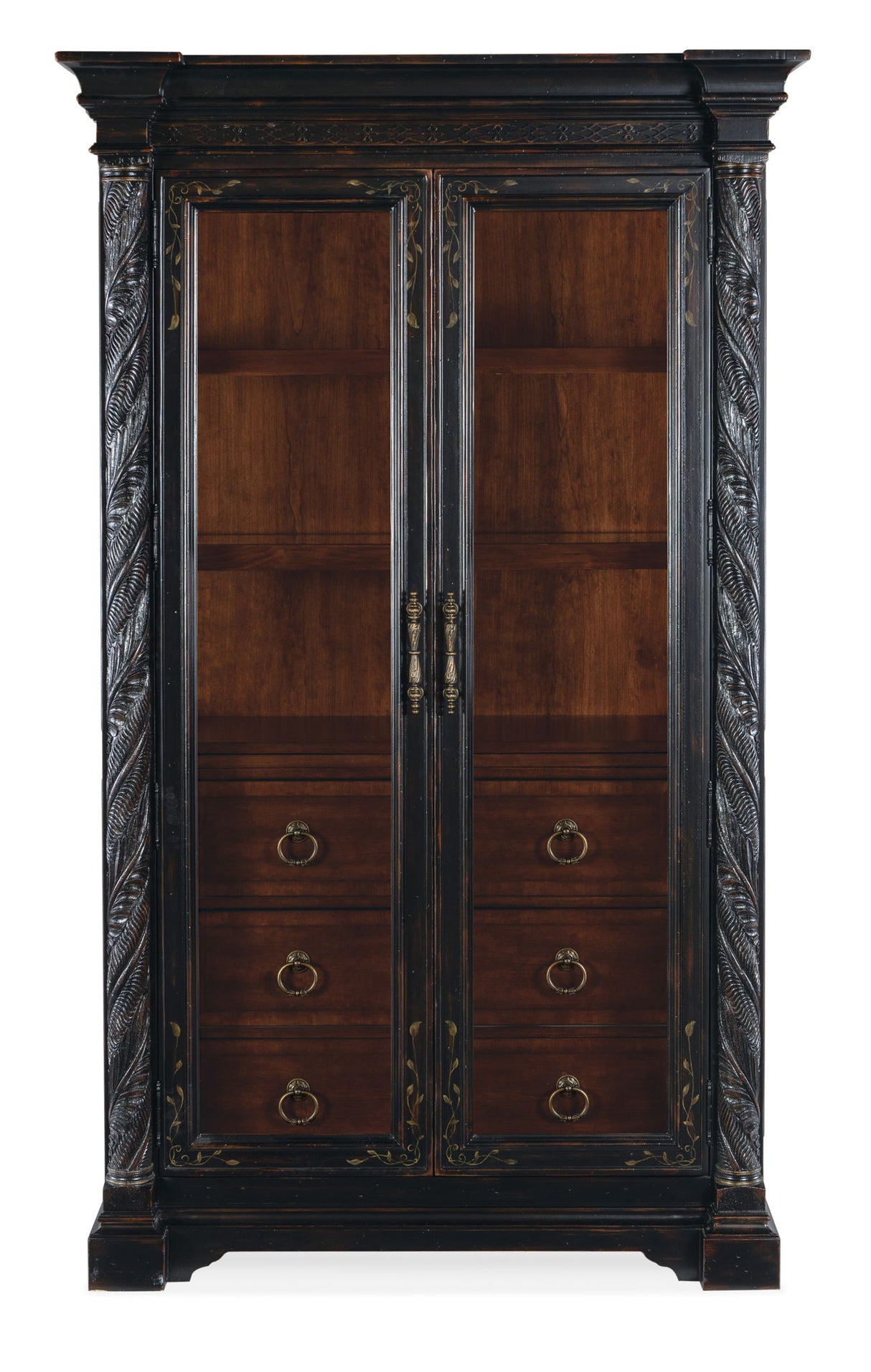 Charleston - Display Cabinet - Black