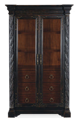 Charleston - Display Cabinet - Black