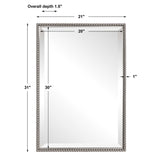 Sherise - Mirror - Brushed Nickel