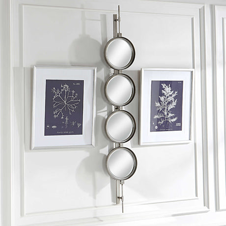 Button - Mirror - Gray