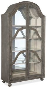 Alfresco - Costa Display Cabinet - Dark Gray