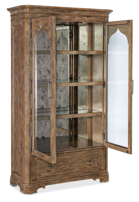 Americana - Display Cabinet - Light Brown