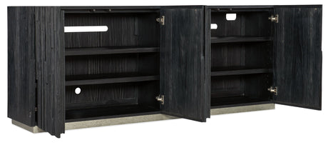 Chapman - Shou Sugi Ban Entertainment Console - Black