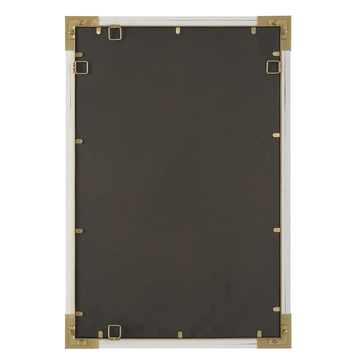 Malik - White & Gold Mirror