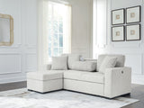Wohlen - 2-Piece Sectional With Pop Up Sleeper And LAF Corner Chaise - Alloy