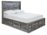 Baystorm - Panel Bedroom Set - Gray
