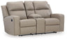 Lavenhorne - Double Reclining Loveseat With Console