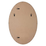 Mirror With Subtle Brown Antiquing - Metallic Silver