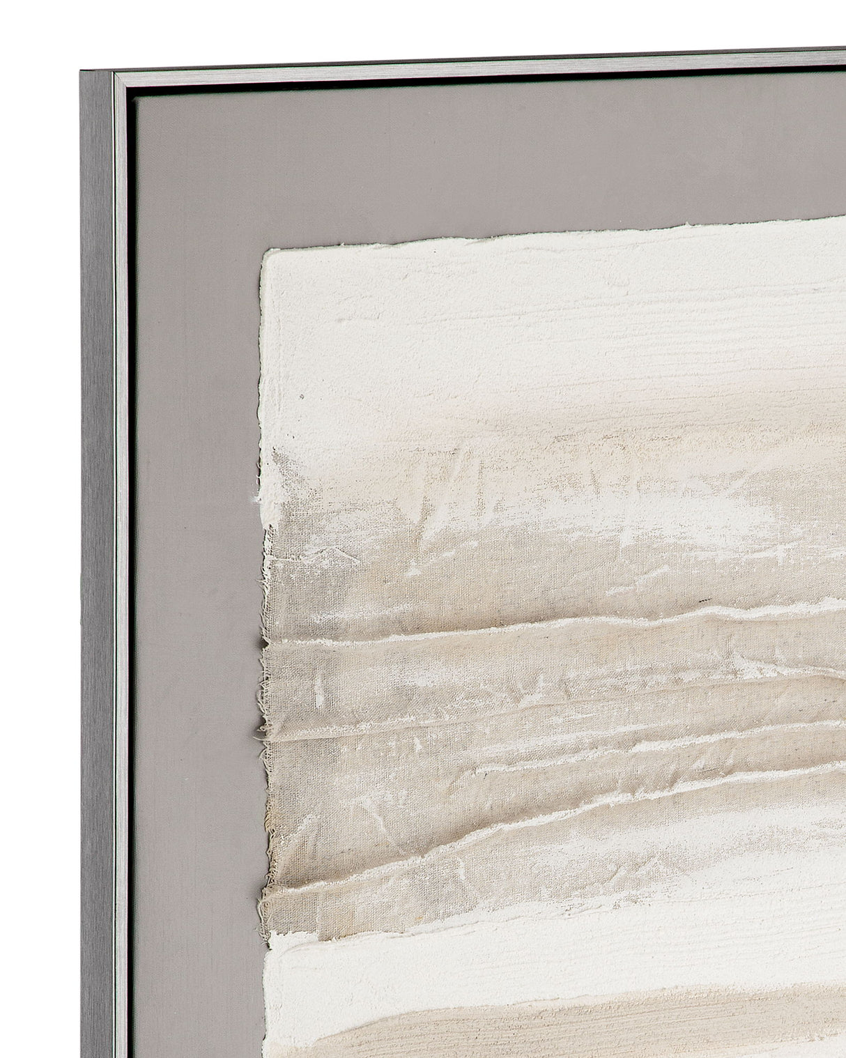 Zole I Framed Canvas - Gray