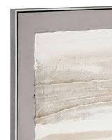 Zole I Framed Canvas - Gray