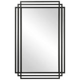 Amherst - Iron Mirror - Black