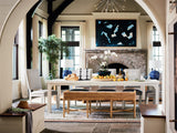 Escape - Homecoming Dining Table - Pearl Silver