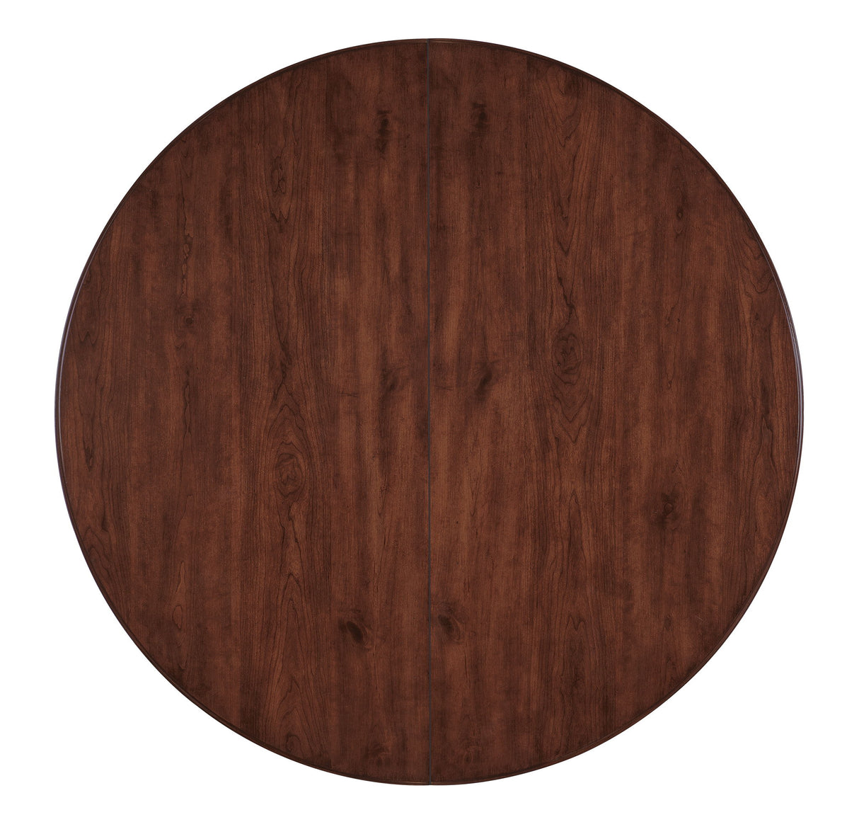 Charleston - Round Pedestal Dining Table With 1-20in leaf - Dark Brown