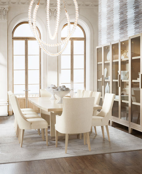 Westwood - Rectangle Dining Table With Two 20" Leaves - Beige