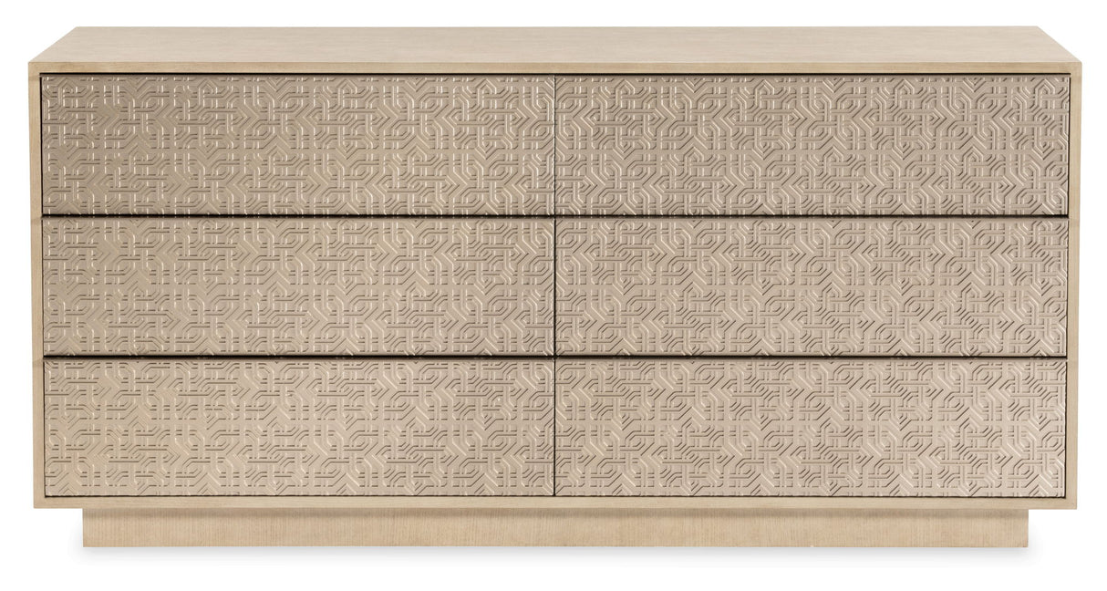 Geometry - Dresser - Polished Limestone