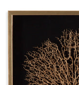 Silouette Wall Art - Gold