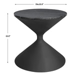 Time's Up - Hourglass Shaped Table