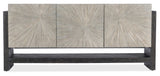 Melange - Ground Perspective Credenza - Pearl Silver