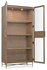 Sonnet - Display Cabinet - Dark Gray