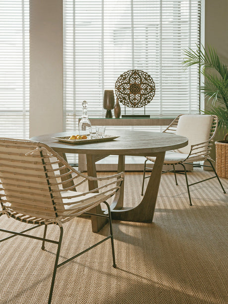 Cohesion Program - Brio Round Dining Table - Dark Brown