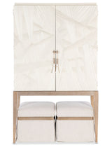 Melange - Dream Weaver Bar Cabinet - White