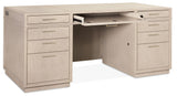 Marlowe - Executive Desk - Polished Limestone