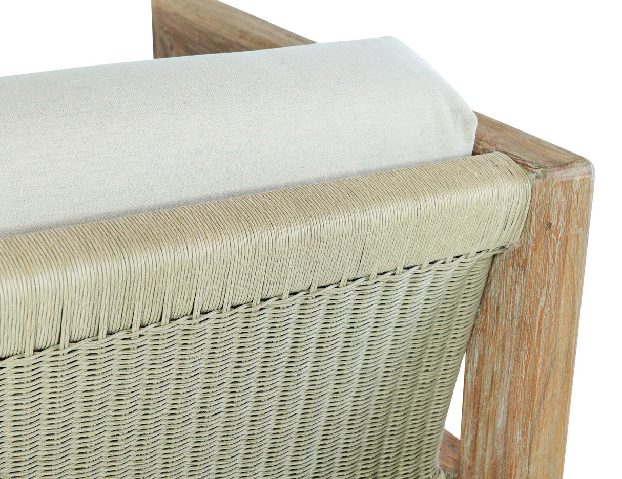 Sedona - Club Chair, No Welt - Canvas Canvas / Light Brown