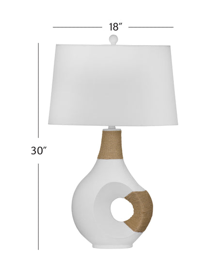 Nigel - Table Lamp - Matte White