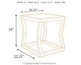 Kelton - Espresso - Rectangular End Table