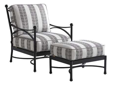 Pavlova - Fabric Ottoman - White